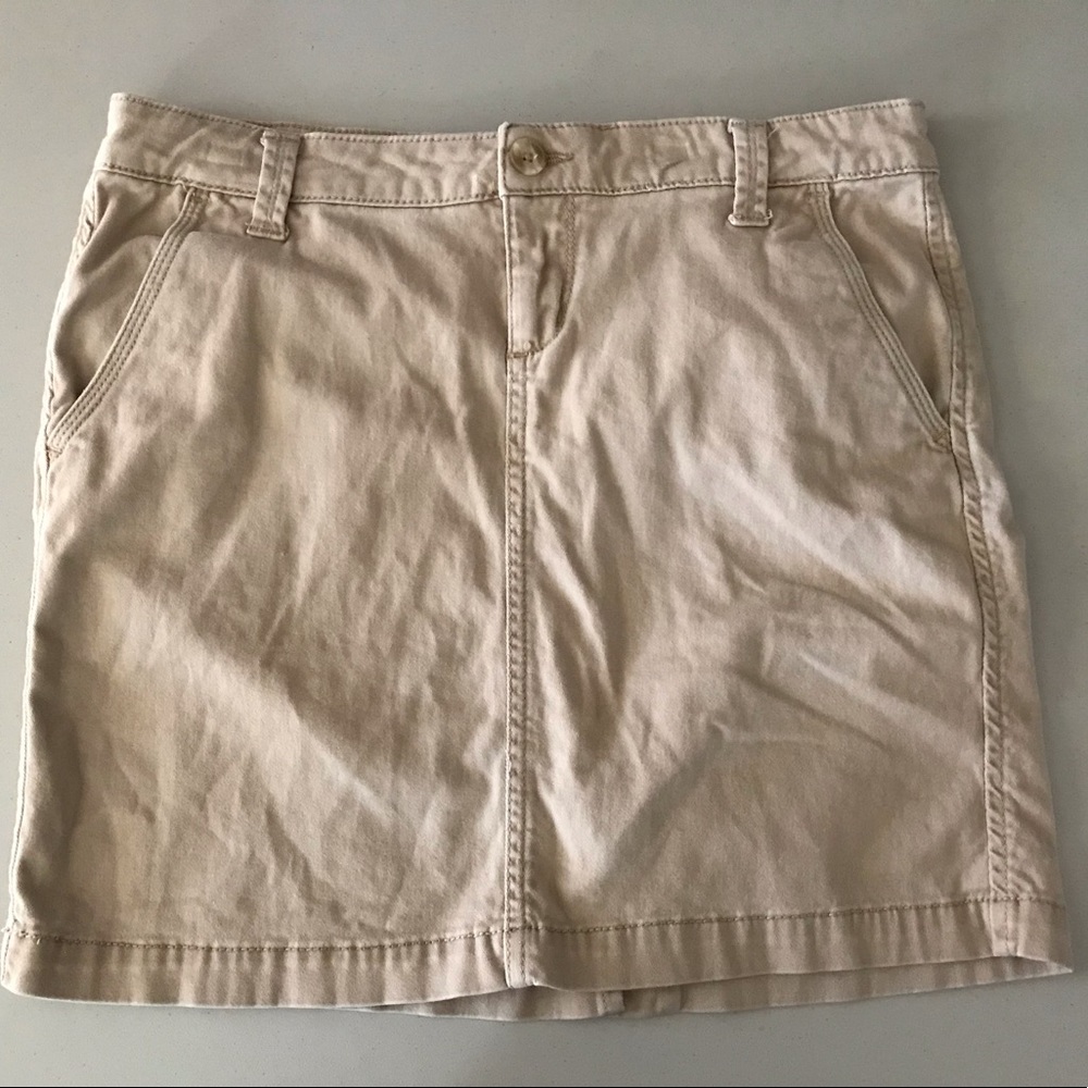 Aeropostale Khaki Skirt - School Uniform